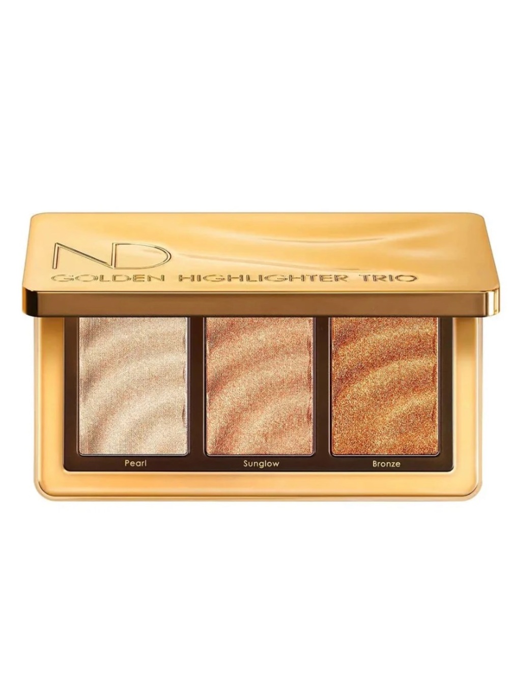NATASHA DENONA GOLDEN HIGHLIGHTER TRIO CHEEK GLOW PALETTE